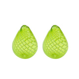Chubby Water Drop Glass Beads DIY Jewelry Accessories 2PCS
