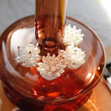 Pearl Beads Flower Patch DIY Earrings Jewelry Materials