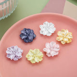 Pearlescent Camellia Banmaru DIY Hair Clip Resin Patch