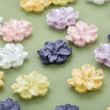 Pearlescent Camellia Banmaru DIY Hair Clip Resin Patch