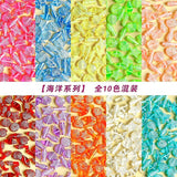 Ocean Series Acrylic Loose Beads DIY Necklace Accessories