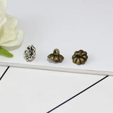 15PCS Flower Bead Caps for Jewelry Making Bracelet Accessories