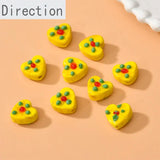 Retro Glass Love Beads for DIY Jewelry