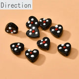 Retro Glass Love Beads for DIY Jewelry