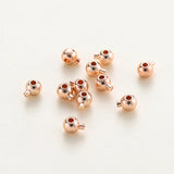 20PCS 3*3.5MM Button Earrings, DIY Jewelry Findings