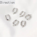 14K Gold-plated French U-shaped Small Earrings