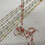 Oil Drop Wheel Chain 3mm Charm Jewelry DIY Earrings Necklace Bracelet