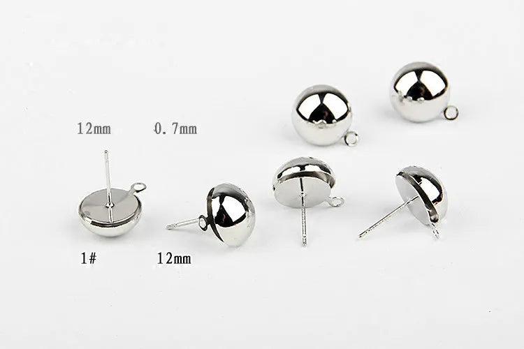 Environmentally Friendly Semicircle Earrings DIY Materials