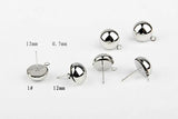 Environmentally Friendly Semicircle Earrings DIY Materials