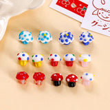 Cupcake Glass Beads DIY Bracelet Material Accessories