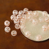 Strawberry Glass Beads DIY Jewelry Accessory Bag