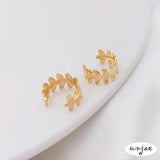 14K C-shaped Ear Clip DIY Earrings Accessory