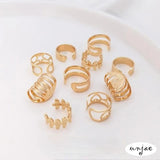 14K C-shaped Ear Clip DIY Earrings Accessory