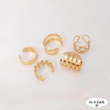 14K C-shaped Ear Clip DIY Earrings Accessory