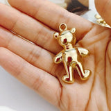 Korean Dongdaemun Hyuna Metal Earrings 4pcs