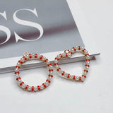 Heart Pearl Eardrop Pendant Charms Necklace Accessories