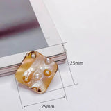 Shell Pendant Charms Necklace Accessories Jewelry DIY Material 3pcs