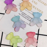 DIY Jewelry Gradient Bear Hairpin Accessory Set