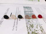 Alloy Water Drop Pendant Charms for Earring DIY