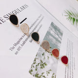 Alloy Water Drop Pendant Charms for Earring DIY