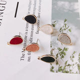 Alloy Water Drop Pendant Charms for Earring DIY