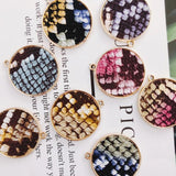 Alloy Round Pendant Necklace DIY Charms Material