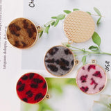 Alloy Round Pendant Necklace Charms DIY Jewelry Accessory