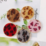 Alloy Round Pendant Necklace Charms DIY Jewelry Accessory