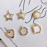 Temperament Smiley Face Bow Pendant Necklace