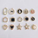 Temperament Smiley Face Bow Pendant Necklace