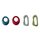 Retro Morandi Resin Earring DIY Accessories