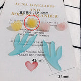 Small Fresh Flower Earrings 2pcs