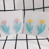 Small Fresh Flower Earrings 2pcs