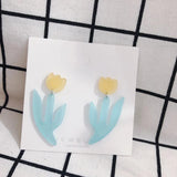 Small Fresh Flower Earrings 2pcs