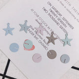 10pcs DIY Five-Pointed Star Strap Earrings Pendant Bracelet Accessory