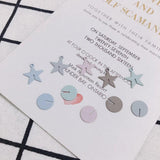 10pcs DIY Five-Pointed Star Strap Earrings Pendant Bracelet Accessory