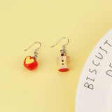 DIY Cartoon Girl Earrings Material Kit