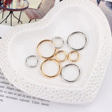 DIY Copper Round Pendant Earring Accessories