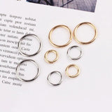 DIY Copper Round Pendant Earring Accessories
