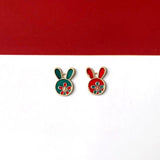 Yajin Year Jewelry Accessories Copper Money Rabbit Head Money Bag Lucky Cat