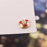 10pcs DIY Jewelry Accessories Hand Alloy Earrings Drop Oil Bracelet Necklace