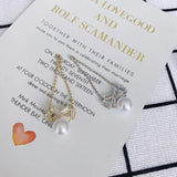DIY Small Fragrance Pearl Earrings Pendant Materials