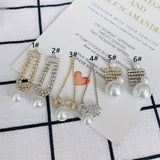 DIY Small Fragrance Pearl Earrings Pendant Materials