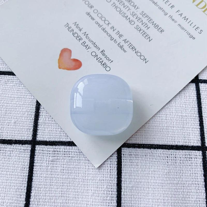 Geometric Square Acrylic Resin Earrings