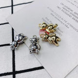 DIY bear pendant necklace kit for craft accessories