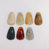 Retro Resin Pendant Earrings Accessories Materials 10pcs