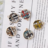 6 Alloy Round K Hand DIY Jewelry Accessories