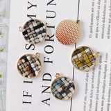 6 Alloy Round K Hand DIY Jewelry Accessories