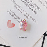 Glass Mixed Pendant Earrings Jewelry Accessories