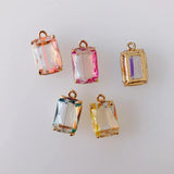 Glass Mixed Pendant Earrings Jewelry Accessories